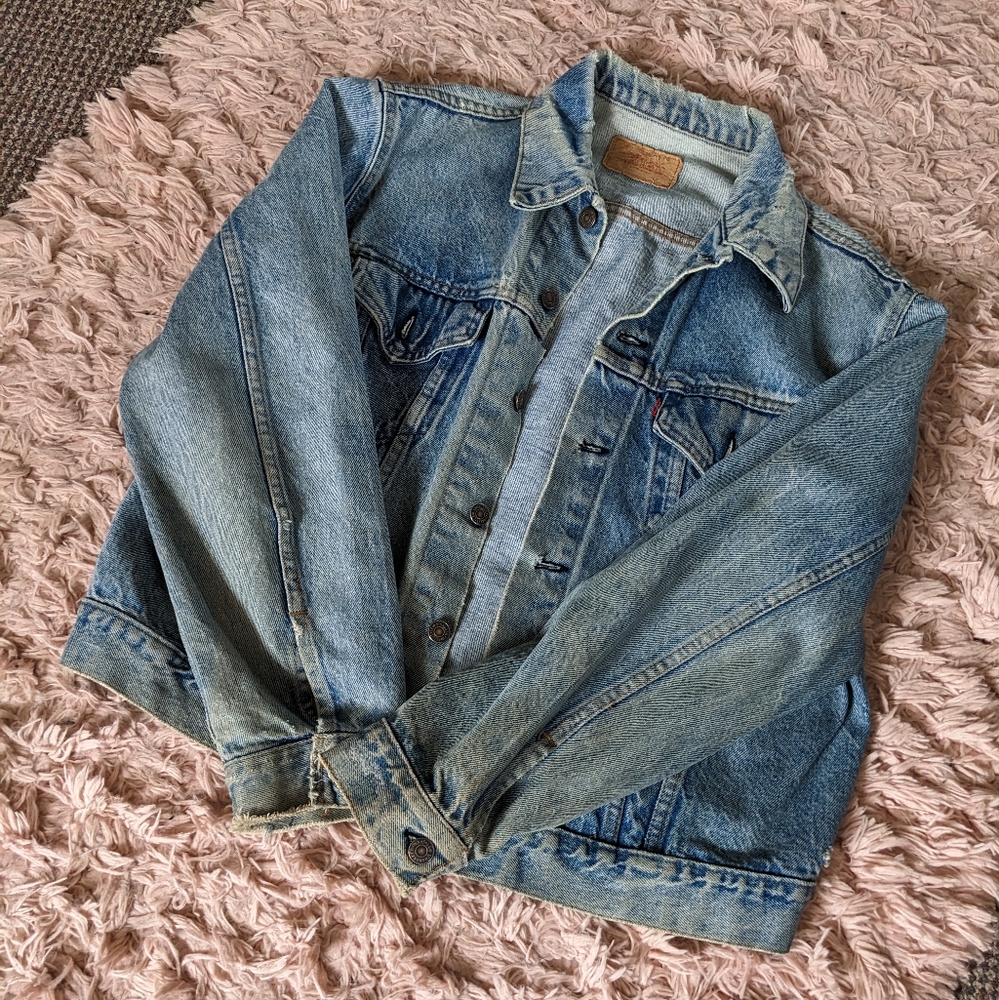 vintage levi's jean jacket